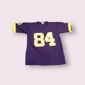 Vintage Logo Athletic Kids Minnesota Vikings Randy Moss #84 Jersey Size Med